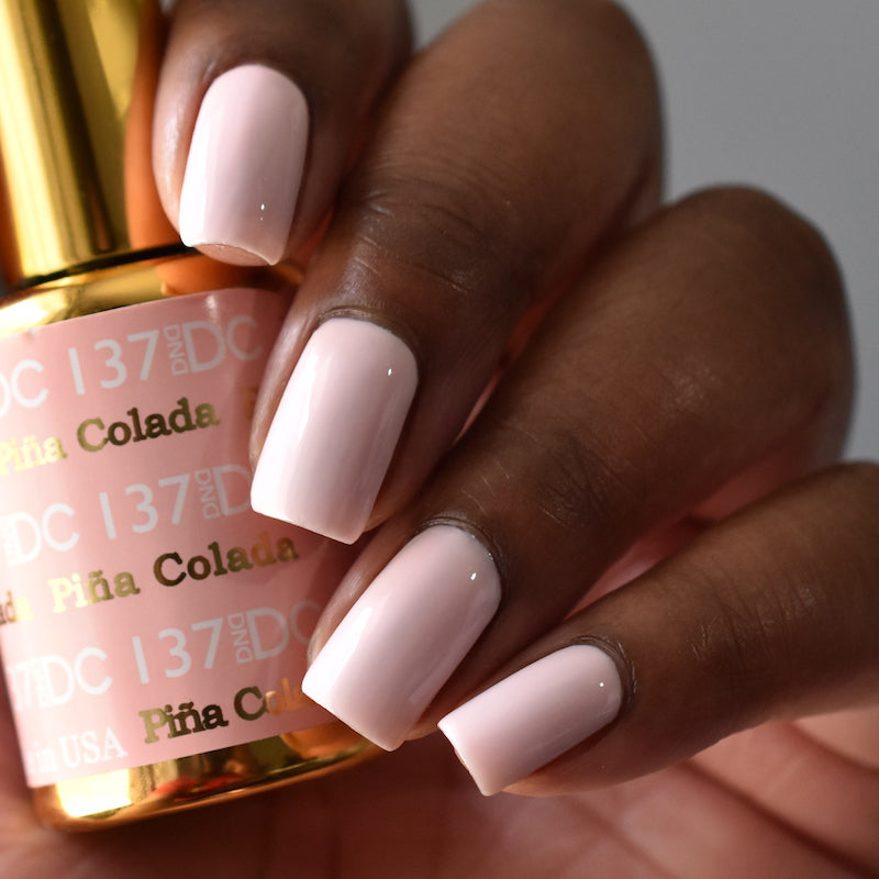 DND DC Duo #137 Piña Colada – Gel + Laca a juego 0.5 fl oz