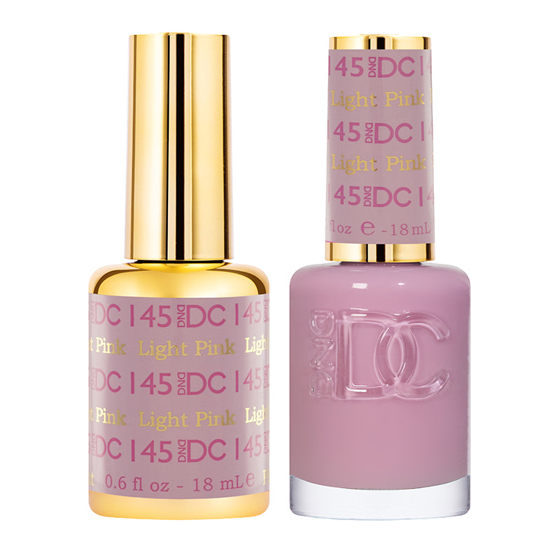 DND DC Duo #145 Rosa Claro – Gel + Laca a juego 15 ml