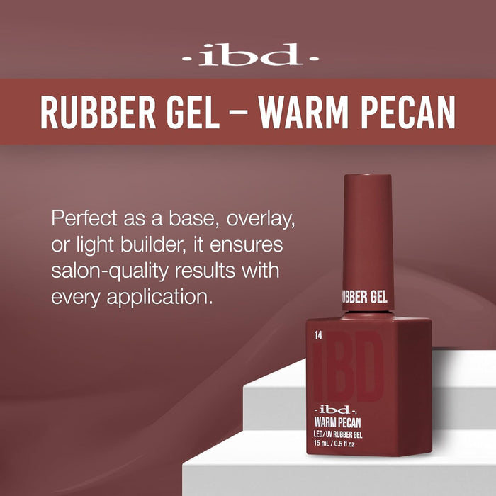 IBD Rubber Gel - 14 Warm Pecan