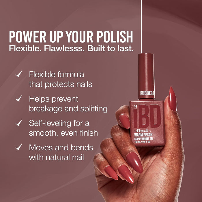 IBD Rubber Gel - 14 Warm Pecan