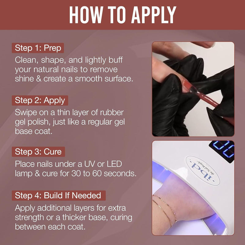 ibd Rubber Gel - 14 Warm Pecan 0.5 fl oz