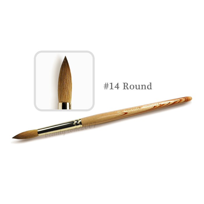 Medicool - Kolinsky Sable Acrylic Brush - #14 Round