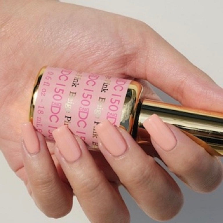 DND DC Duo #150 Beige Rosa – Gel + Laca a juego 0.5 fl oz