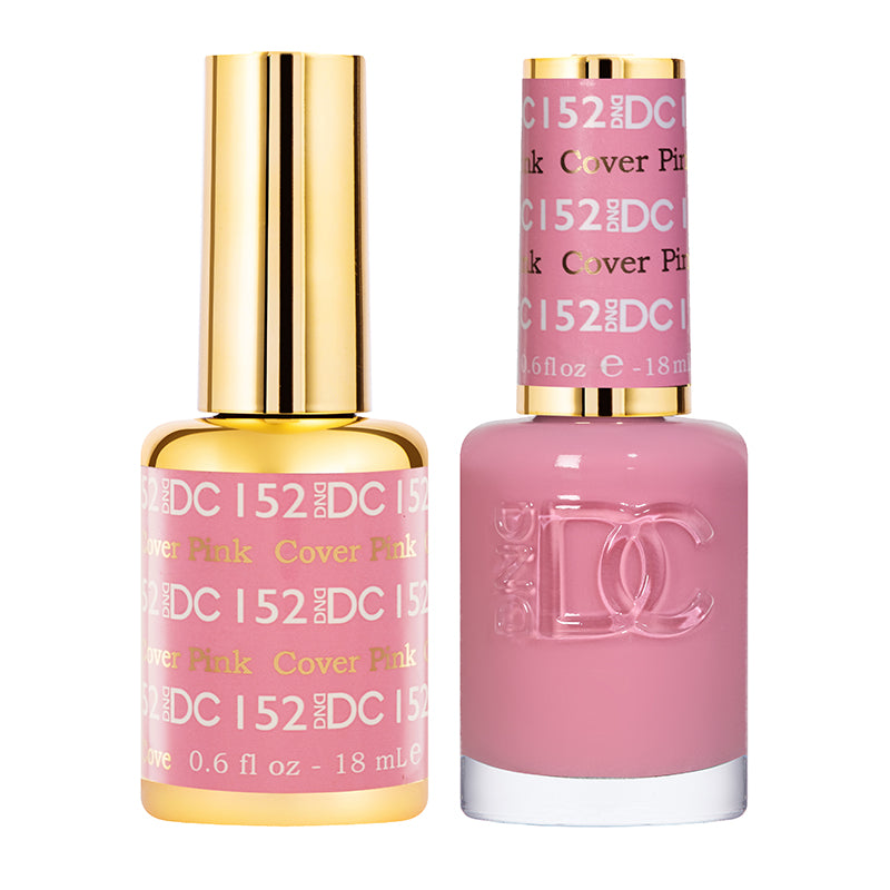 DND DC Duo #152 Cover Pink – Gel + Matching Lacquer 0.5 fl oz