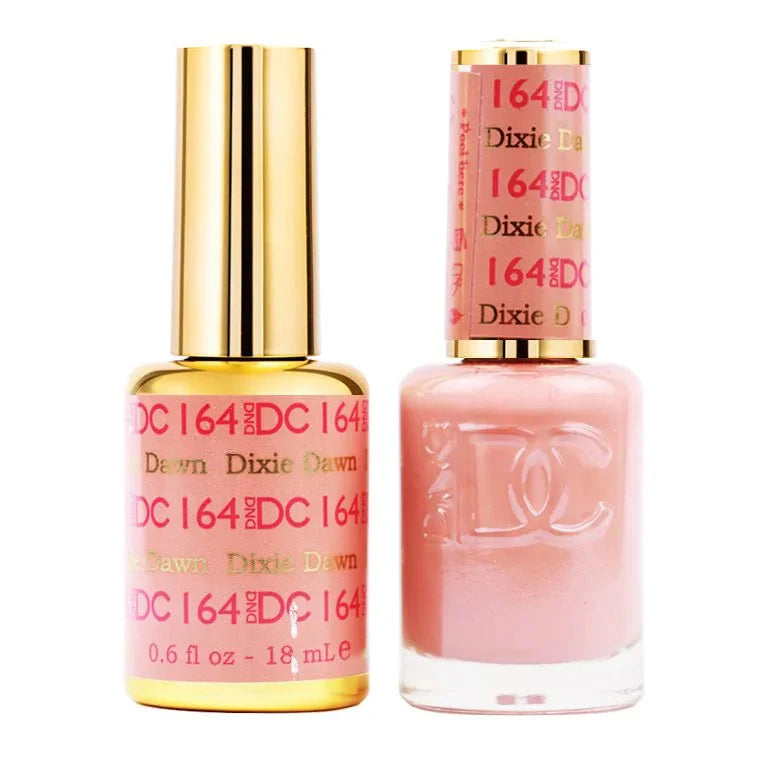 DND DC Duo #164 Dixie Dawn – Gel + Laca a juego 0.5 fl oz