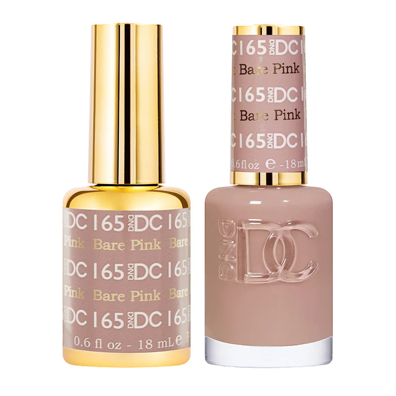 DND DC Duo #165 Rosa Claro – Gel + Laca a juego 15 ml
