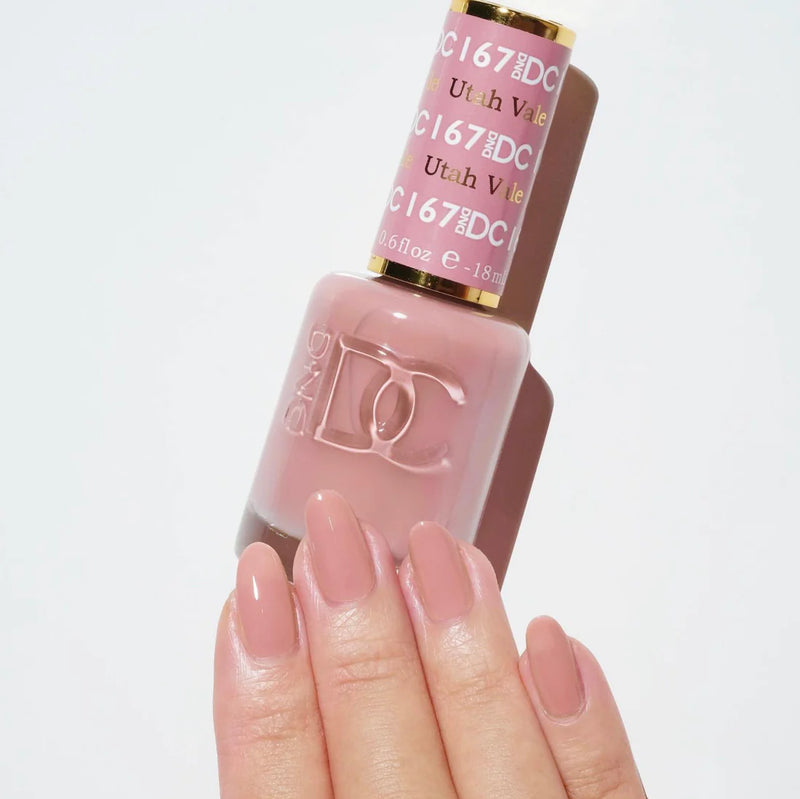 DND DC Duo #167 Utah Vale – Gel + Laca a juego 0.5 fl oz