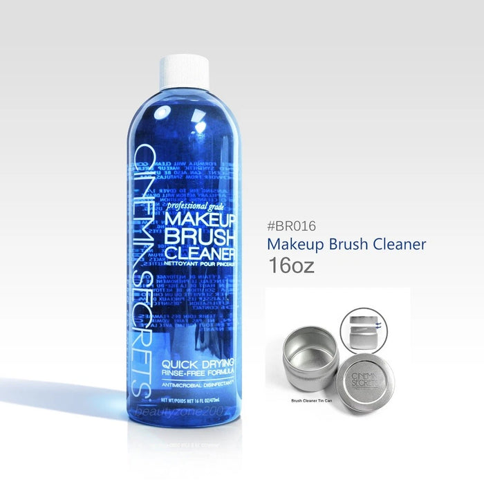 Cinema Secrets - Makeup Brush Cleaner 16oz plus 2 fl oz Brush Cleansing Tin