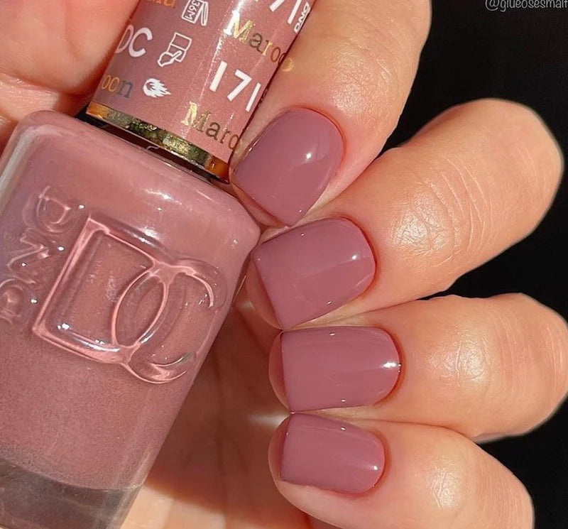 DND DC Duo #171 Maroon – Gel + Matching Lacquer 0.5 fl oz