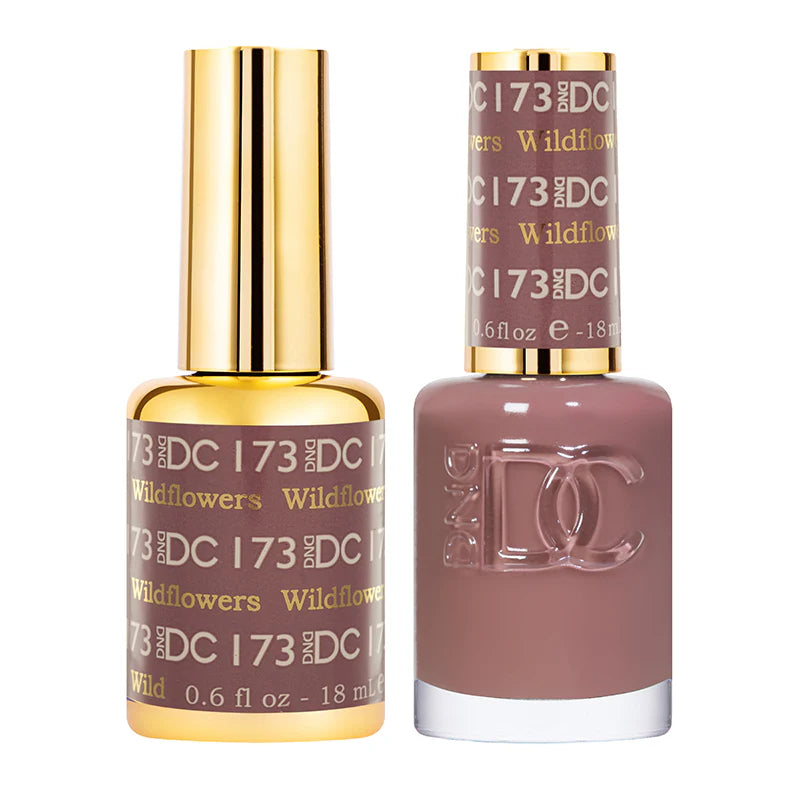 DND DC Duo #173 Wildflowers – Gel + Matching Lacquer 0.5 fl oz