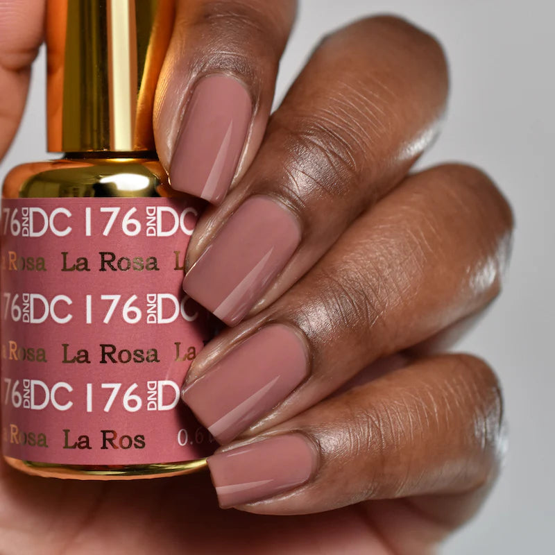 DND DC Duo #176 La Rosa – Gel + Matching Lacquer 0.5 fl oz
