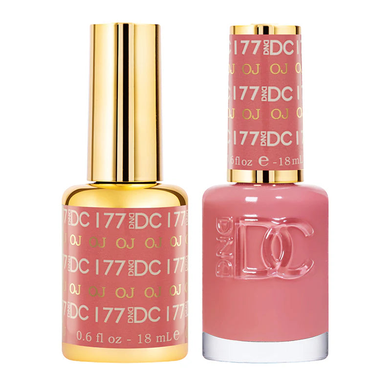 DND DC Duo #177 OJ – Gel + Laca a juego 0.5 fl oz