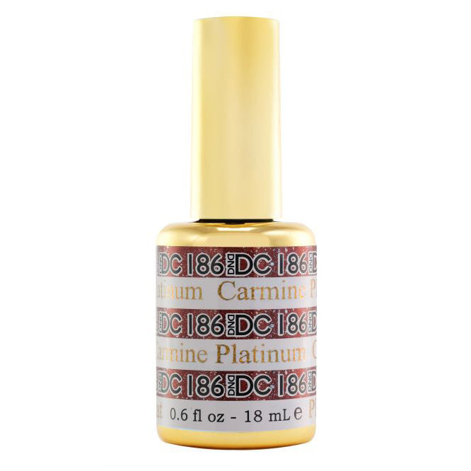 DND - DC Platinum - Carmine 0.6 oz - #186