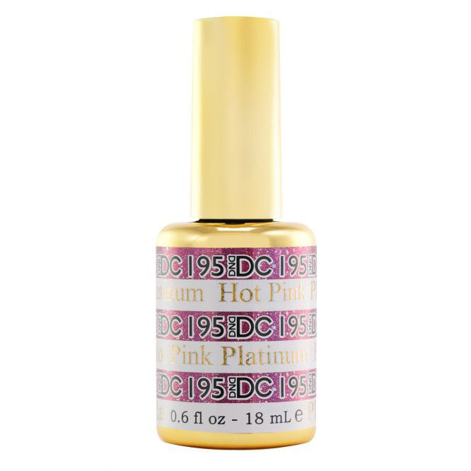 DND DC Platinum Hot Pink 0.6 oz #195