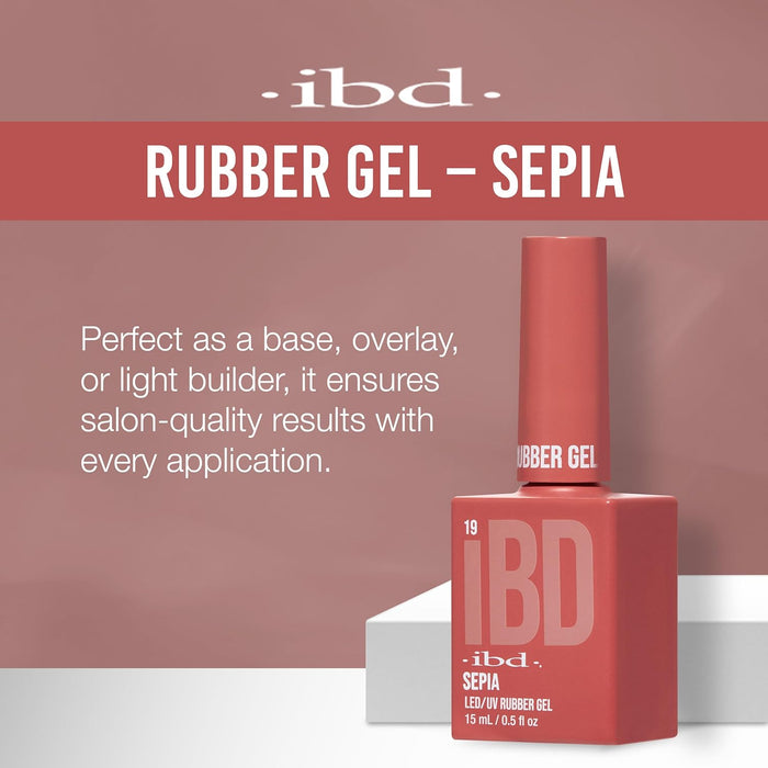 IBD Rubber Gel - 19 Sepia