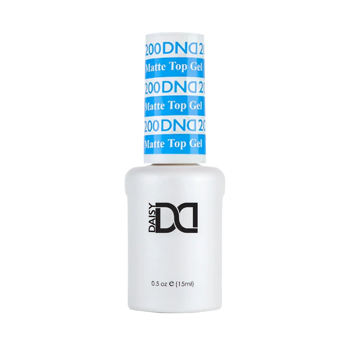 DND - #200 Matte Top Coat 0.5 oz (2 Pack)