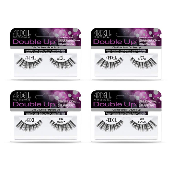 Ardell - Strip Lashes - Double Up #202 (4 Pack)