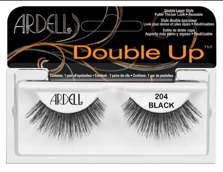 Ardell - Strip Lashes - Double Up #204 (4 Pack)