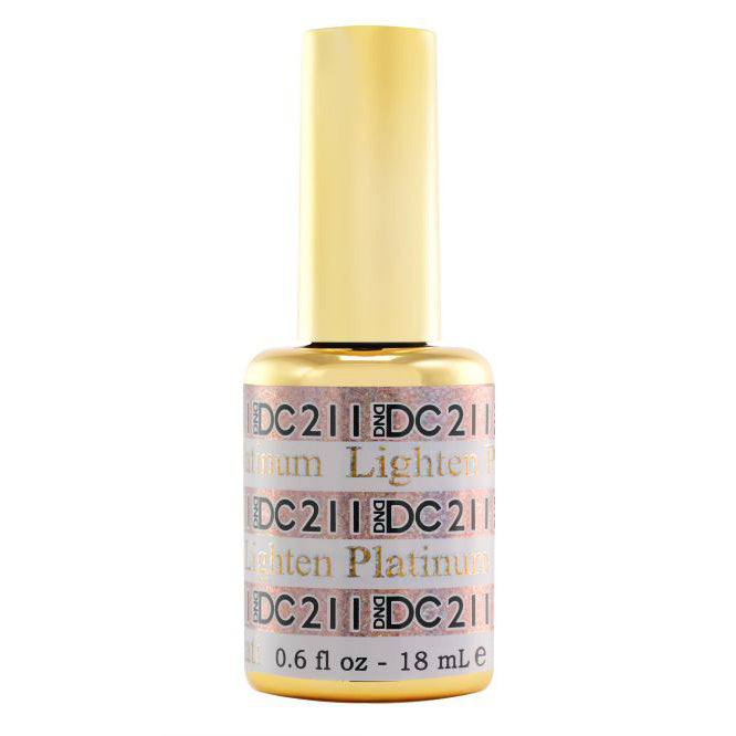DND DC Platinum Lighten 0.6 oz #211 – 0.6 fl oz UV/LED Soak Off
