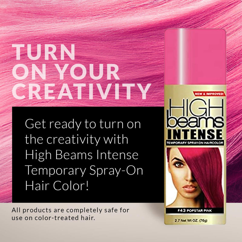 High Beams - Temporary Spray-On Hair Color - #22 Popstar Pink 2.7 oz