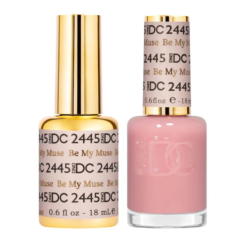 DND DC Duo #2445 Be My Muse – Gel + Laca a juego 0.5 fl oz