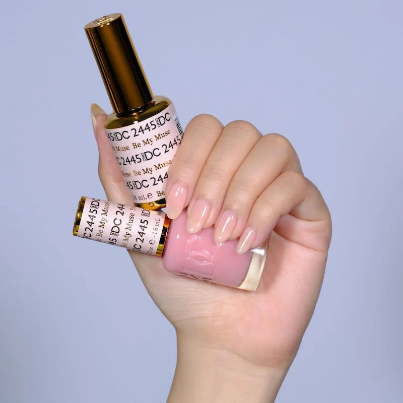 DND DC Duo #2445 Be My Muse – Gel + Laca a juego 0.5 fl oz