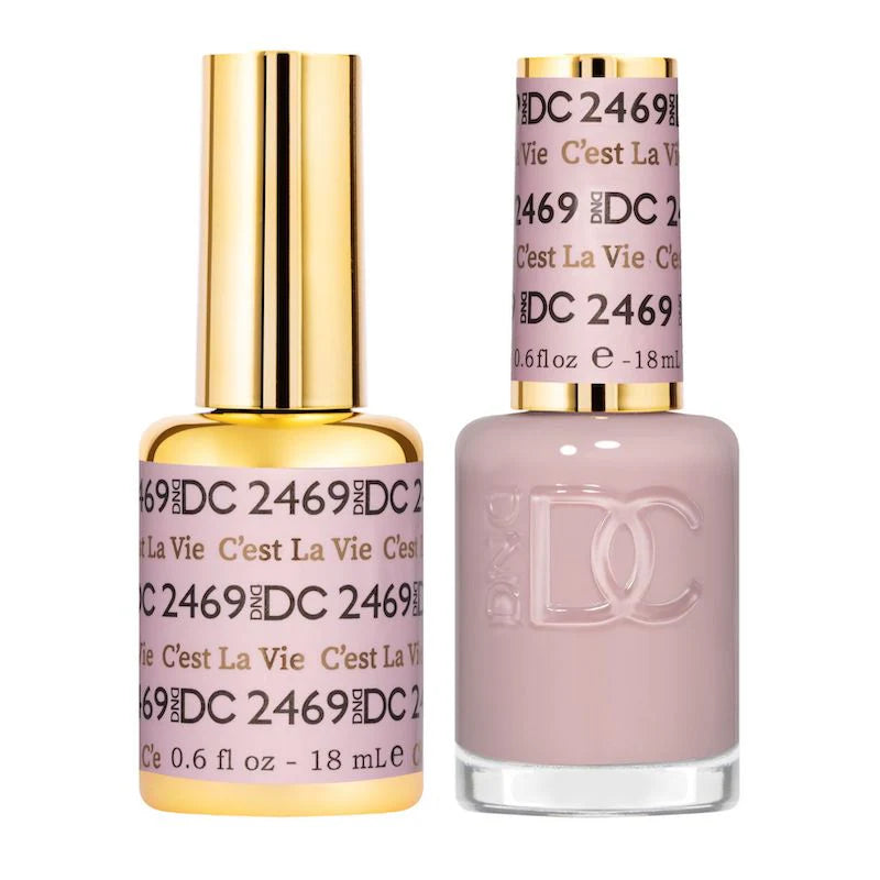 DND DC Duo #2469 C'est la Vie - Gel + Laca a juego 0.5 fl oz