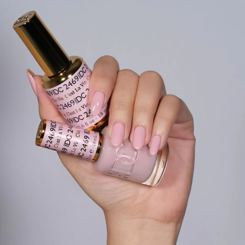 DND DC Duo #2469 C'est la Vie - Gel + Laca a juego 0.5 fl oz