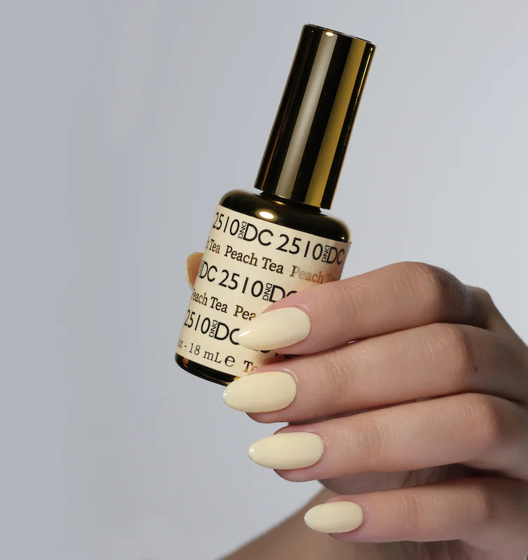 DND DC Duo #2510 Té de Melocotón – Gel + Laca a juego 15 ml