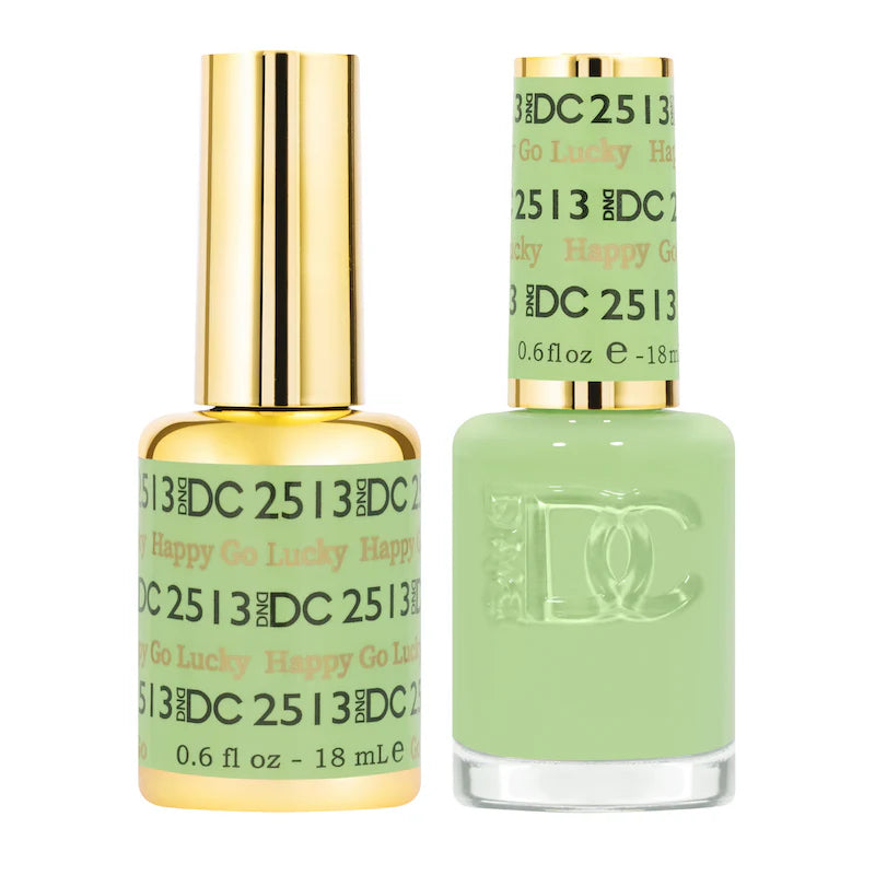 DND DC Duo #2513 Happy Go Lucky – Gel + Laca a juego 0.5 fl oz