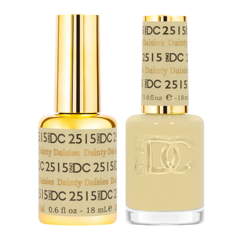 DND DC Duo #2515 Margaritas Delicadas – Gel + Laca a juego 0.5 fl oz