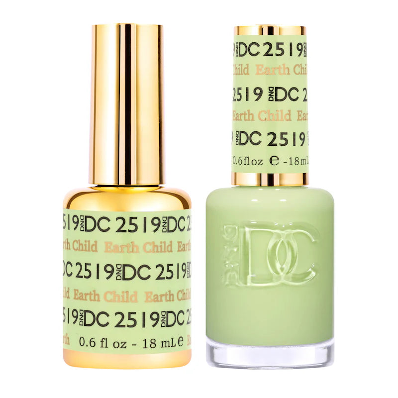 DND DC Duo #2519 Earth Child – Gel + Laca a juego 0.5 fl oz