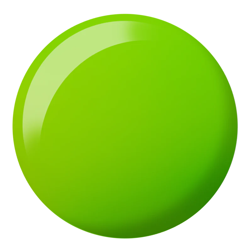 DND DC Duo #2522 Kiwi Kisses – Gel + Laca a juego 0.5 fl oz