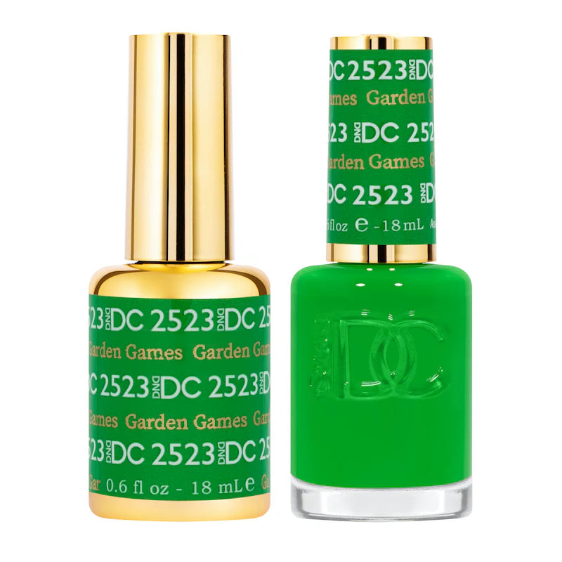 DND DC Duo #2523 Juegos de Jardín – Gel + Laca a juego 0.5 fl oz
