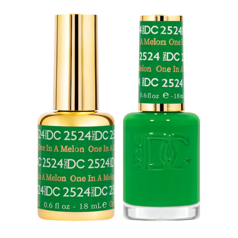 DND DC Duo #2524 One In A Melon – Gel + Laca a juego 0.5 fl oz