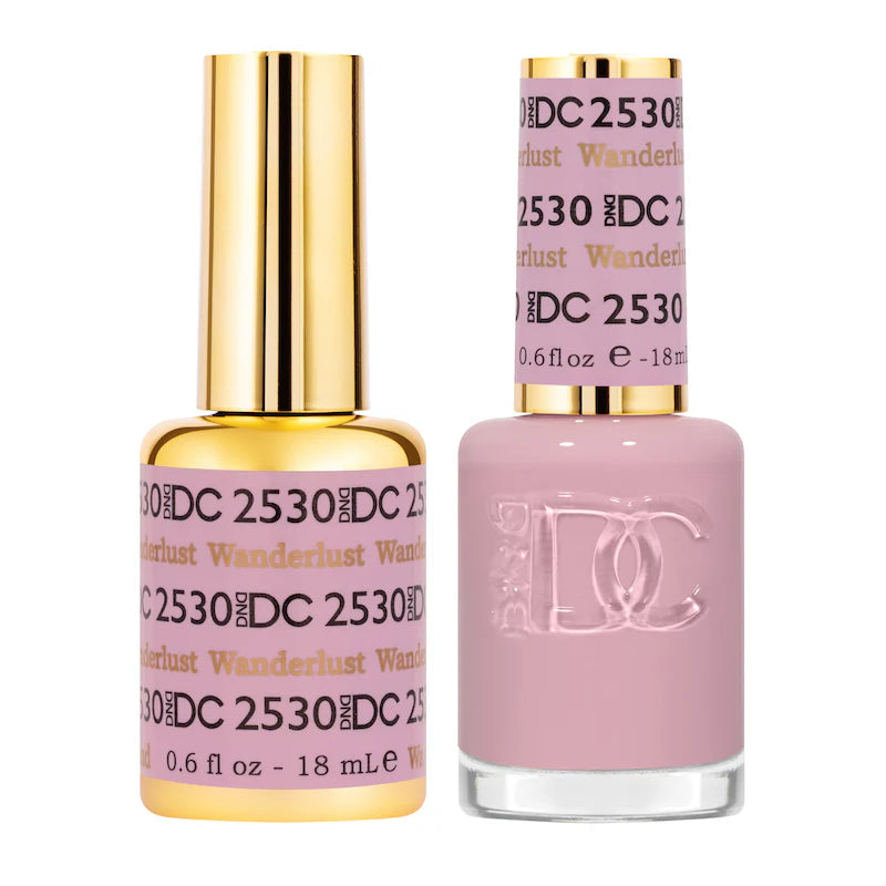 DND DC Duo #2530 Wanderlust – Gel + Laca a juego 0.5 fl oz