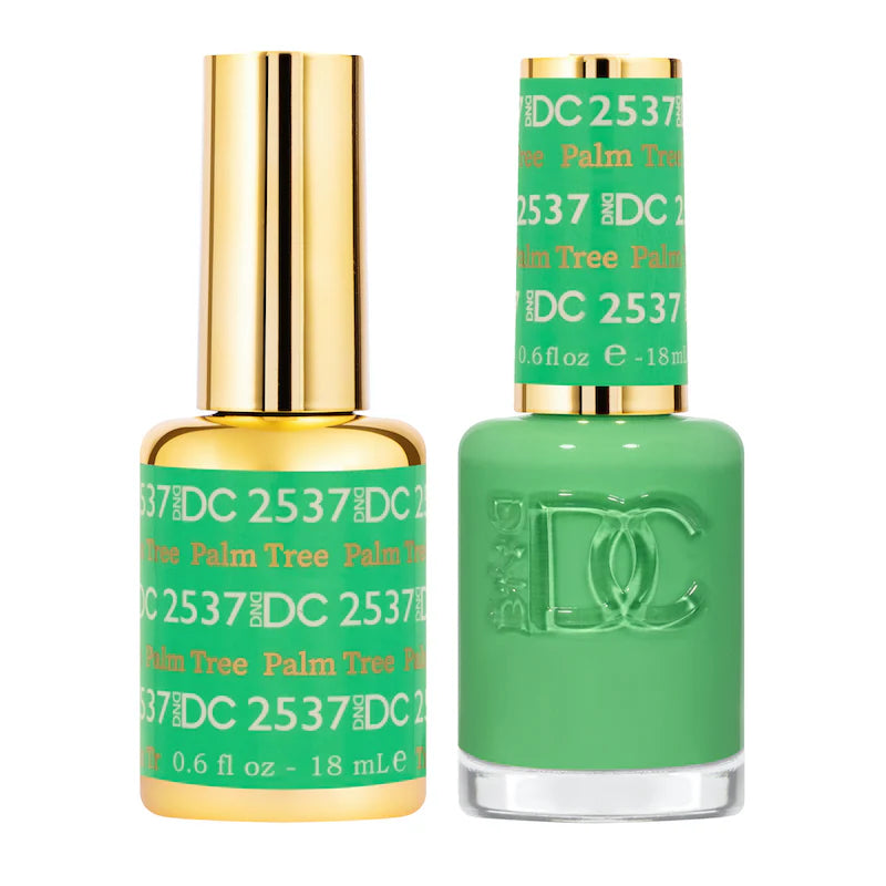 DND DC Duo #2537 Palmera – Gel + Laca a juego 0.5 fl oz