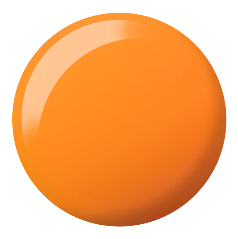 DND DC Duo #2540 Naranja Refresco – Gel + Laca a juego 0.5 fl oz