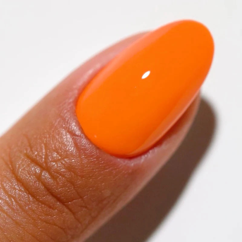 DND DC Duo #2540 Naranja Refresco – Gel + Laca a juego 0.5 fl oz