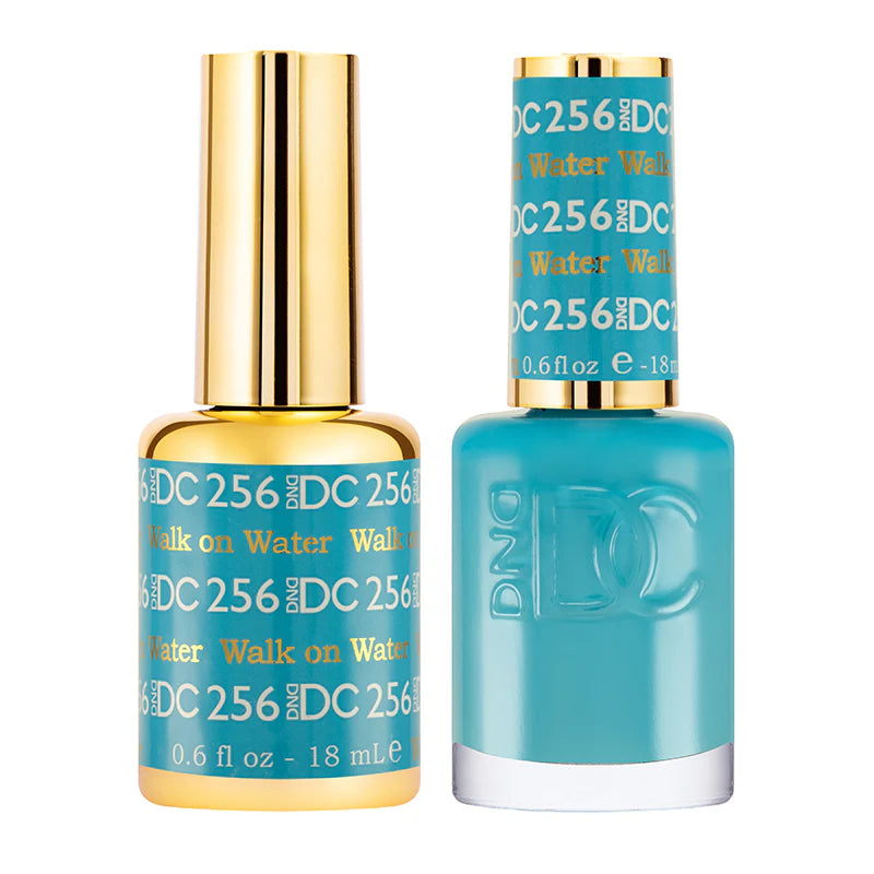 DND DC Duo #256 Walk on Water – Gel + Matching Lacquer 0.5 fl oz