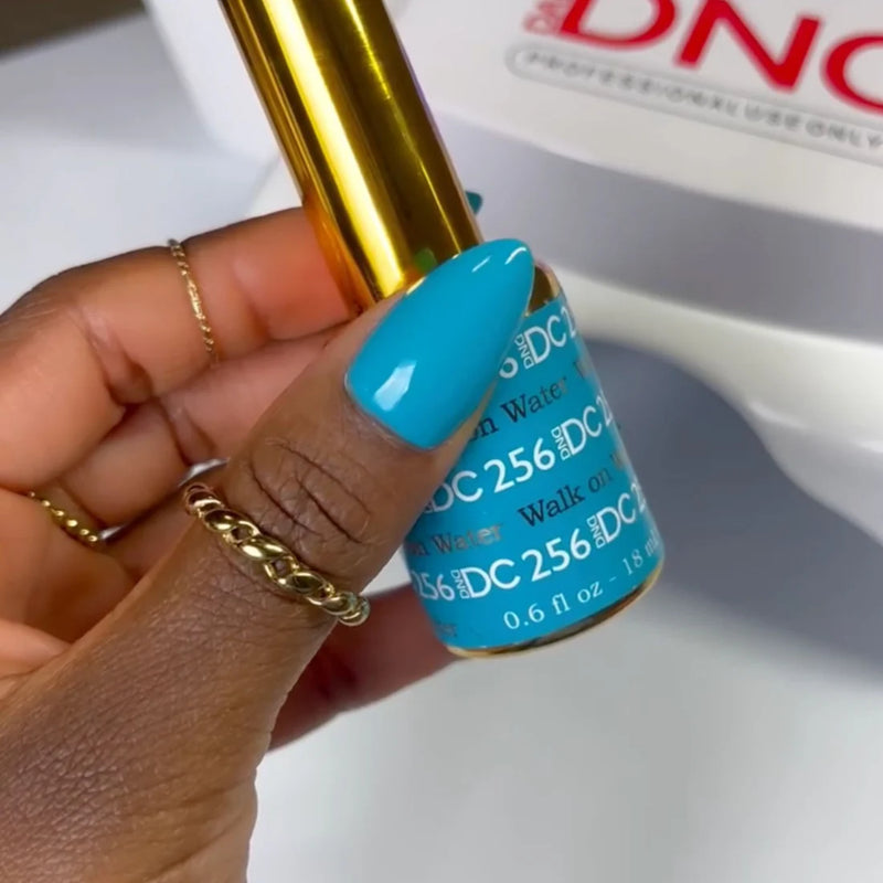 DND DC Duo #256 Walk on Water – Gel + Matching Lacquer 0.5 fl oz