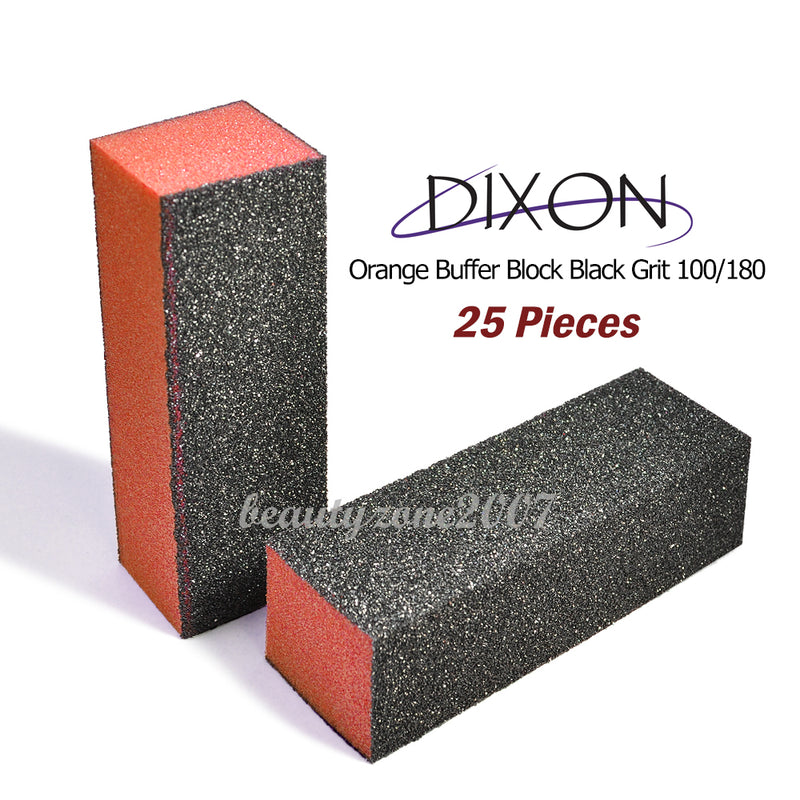 Dixon Buffer - Orange/Black 100/180 Grit (25 Pack)