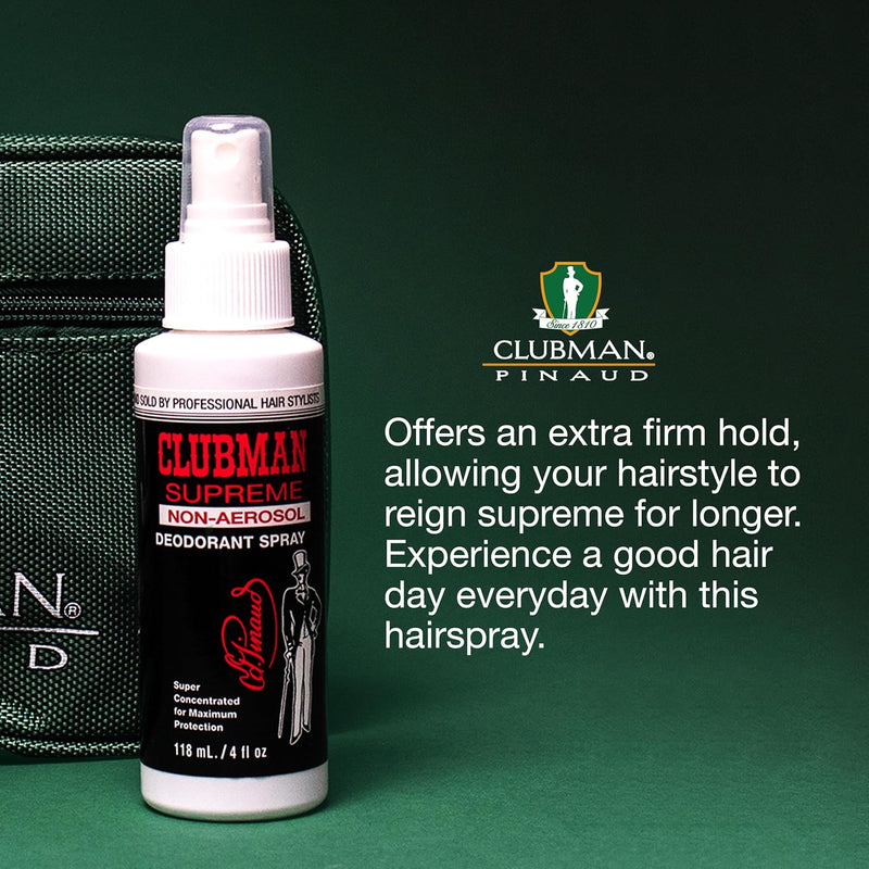 Clubman Pinaud - Laca para el cabello Supreme sin aerosol 237 ml