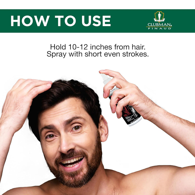 Clubman Pinaud - Laca para el cabello Supreme sin aerosol 237 ml