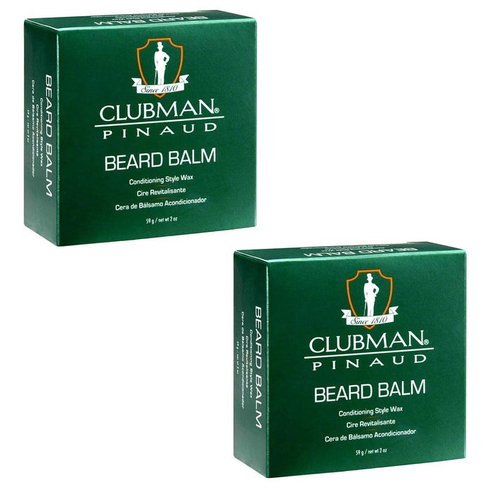Clubman - Beard Balm 2 Oz (2 pack)