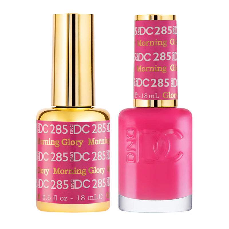 DND DC Duo #285 Morning Glory – Gel + Laca a juego 0.5 fl oz