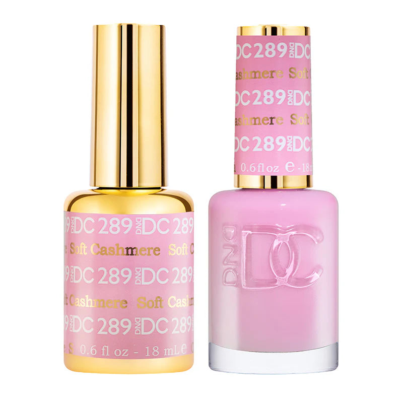 DND DC Duo #289 Cachemira Suave – Gel + Laca a juego 15 ml