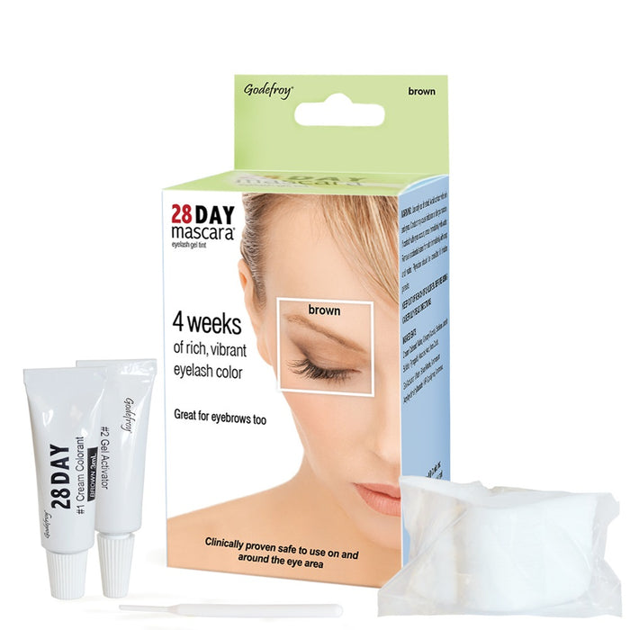 Godefroy - 28 Day Mascara - Brown (25 Application)