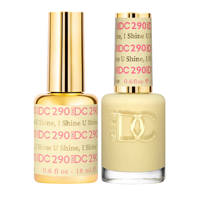 DND DC Duo #290 U Shine, I Shine – Gel + Laca a juego 0.5 fl oz