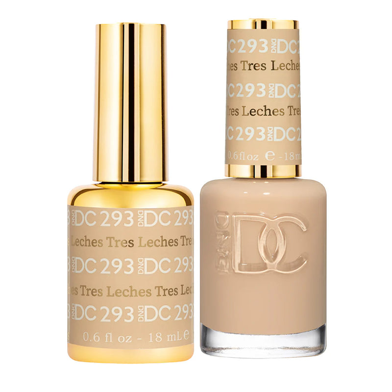 DND DC Duo #293 Tres Leches – Gel + Matching Lacquer 0.5 fl oz